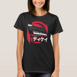 Synthesizer Japans Analoge Synthwave Techno Synth T-shirt