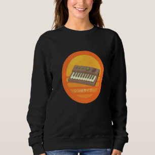 Synthesizer Japanse Analoge Vintage Retro Festival Trui