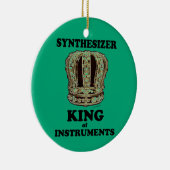 Synthesizer King of Instruments Keramisch Ornament (Rechts)