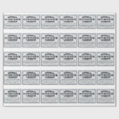 Synthesizer-licentie Cadeaupapier (Vlak)