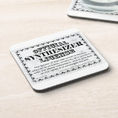 Synthesizer-licentie Drankjes Onderzetter (Linkerzijde)