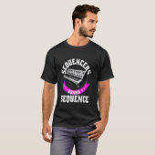 Synthesizer Musicus Synth DAW Sequencers Gaan Se T-shirt (Voorkant volledig)