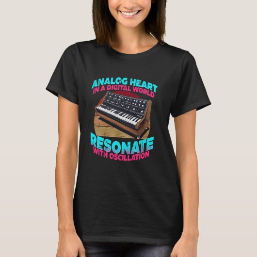 Synthesizer Musicus Synth DAW T-shirt (Voorkant)
