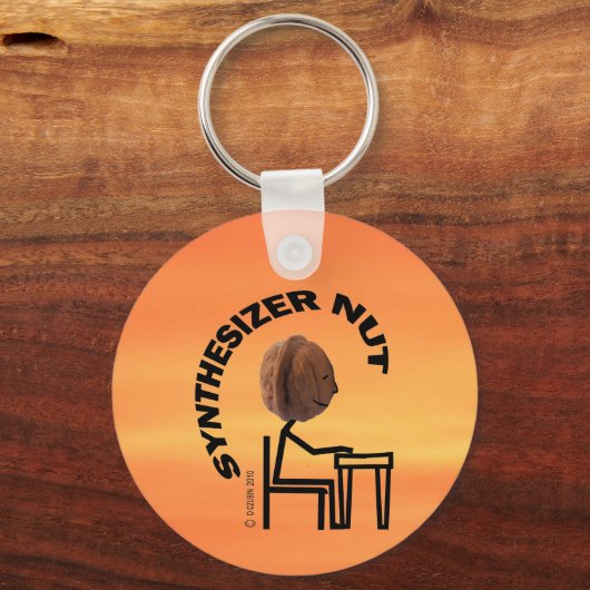 Synthesizer Nut Sleutelhanger (Achterkant)