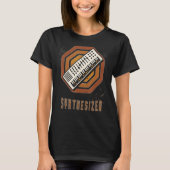 Synthesizer  Retro Classic Music Love T-shirt (Voorkant)