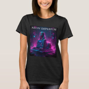 Synthesizer Sfinx - Cyberpunk Egyptische Romeinse  T-shirt