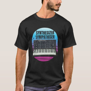 Synthesizer Sympathizer Synthwave Modular Synthesi T-shirt