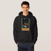 Synthesizer Synth Keyboard Electronic Musicians Mo Hoodie (Voorkant volledig)