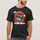 Synthesizer Synth Keyboard Electronic Musicians Mo T-shirt (Voorkant)