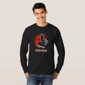 Synthesizer Synthesaurus Retro Analoog Rex Synth T-shirt (Voorkant volledig)