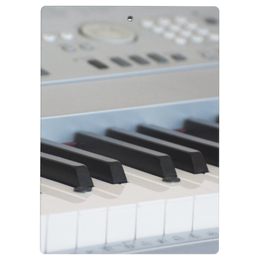 Synthesizer toetsenbord klembord (Achterkant)