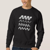 Synthesizer Waveform Trui (Voorkant)