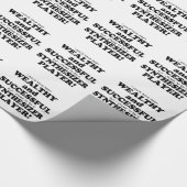 Synthesizer Wealthy & Succesvol Cadeaupapier (Hoek)