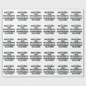 Synthesizer Wealthy & Succesvol Cadeaupapier (Vlak)