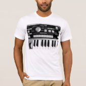 Synthetisch toetsenbord t-shirt (Voorkant)