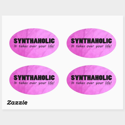 Synthetische Sticker met levensbedreigende ziekte (Vel)