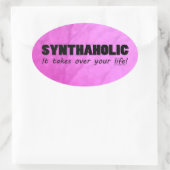 Synthetische Sticker met levensbedreigende ziekte (Tas)