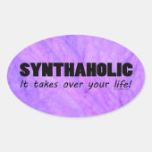 Synthetische Sticker met levensbedreigende ziekte (Voorkant)