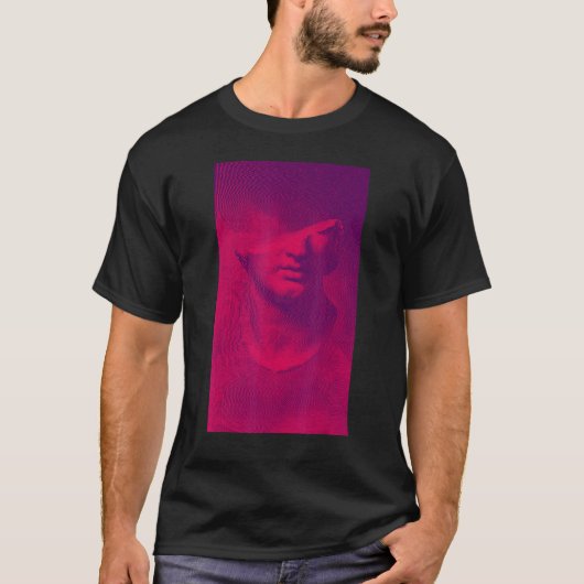 Synthgolf-retroflector 80s t-shirt (Voorkant)