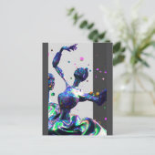 Synthografische Ballet Winnaar Briefkaart (Staand voorkant)