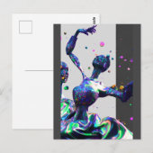 Synthografische Ballet Winnaar Briefkaart (Voorkant / Achterkant)