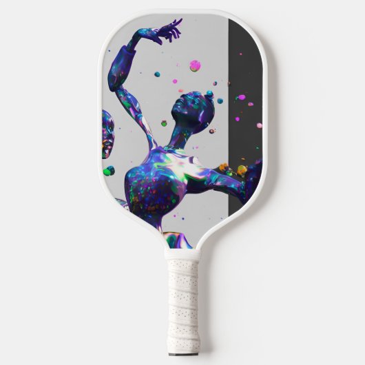 Synthografische Ballet Winnaar Pickleball Paddle (Voorkant)