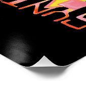 Synthpop Muse 80s Nostalgie Poster (Hoek)