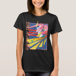 Synthpop Muse 80s Nostalgie T-shirt