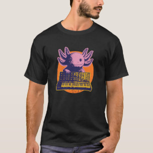 Synthpop New-Wave-Muziek Dark-Wave Axolotls-Huisdi T-shirt