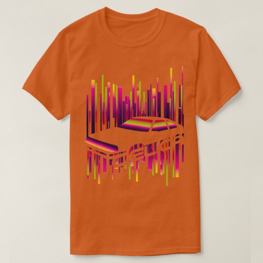 Synthwave Celica T-shirt (Design voorkant)