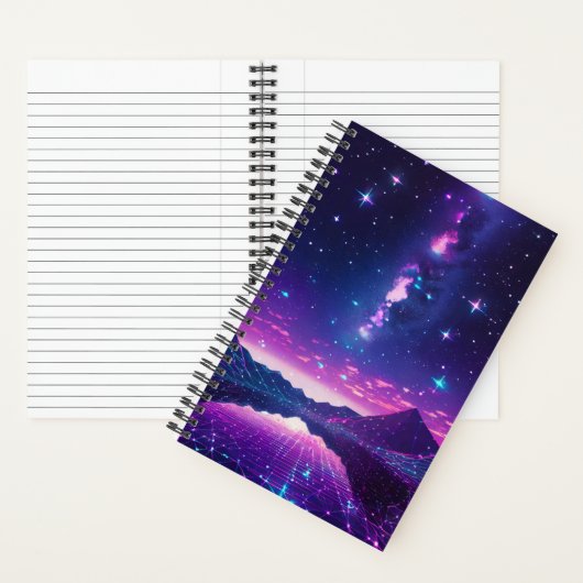 Synthwave Dream Journal Notitieboek (Binnen)