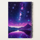 Synthwave Dream Journal Notitieboek (Achterkant)