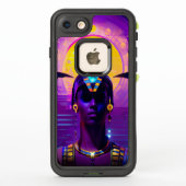 Synthwave Farao (Achterkant)