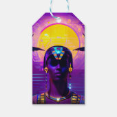 Synthwave Farao Cadeaulabel (Voorkant)