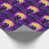 Synthwave Farao Cadeaupapier (Hoek)