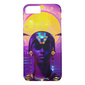Synthwave Farao Case-Mate iPhone Case (Achterkant)