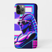 Synthwave Farao Case-Mate iPhone Case (Achterkant)