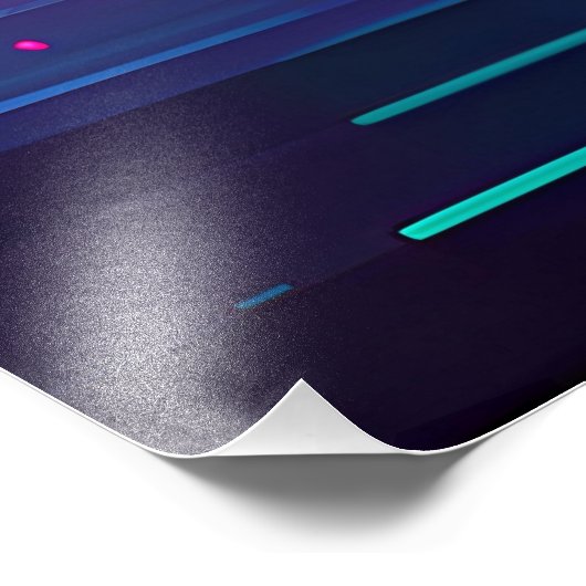 Synthwave Farao Foto Afdruk (Hoek)