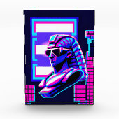 Synthwave Farao Fotoblokken (Voorkant)