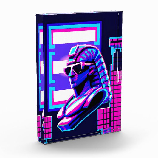 Synthwave Farao Fotoblokken (Links)