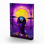 Synthwave Farao Fotoblokken (Rechts)