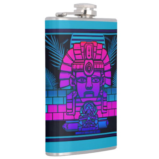 Synthwave Farao Heupfles (Rechts)