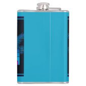 Synthwave Farao Heupfles (Achterkant)