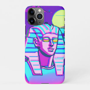 Synthwave Farao iPhone 11Pro Hoesje