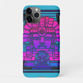 Synthwave Farao iPhone Hoesje (Achterkant)