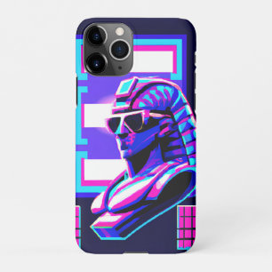 Synthwave Farao iPhone 11Pro Hoesje