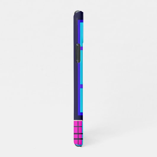 Synthwave Farao iPhone Hoesje (Rechterkant)