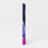 Synthwave Farao iPhone Hoesje (Linkerkant)