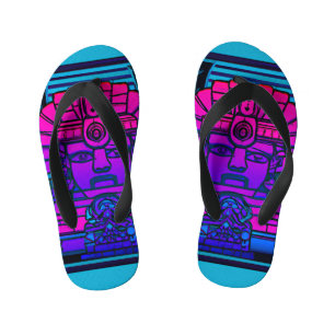 Synthwave Farao Kinder Teenslippers