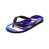 Synthwave Farao Kinder Teenslippers (Schuin)